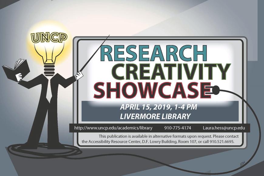 UNCP Research Creativity Showcase
