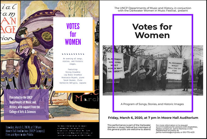 "Votes for Women" Flyers