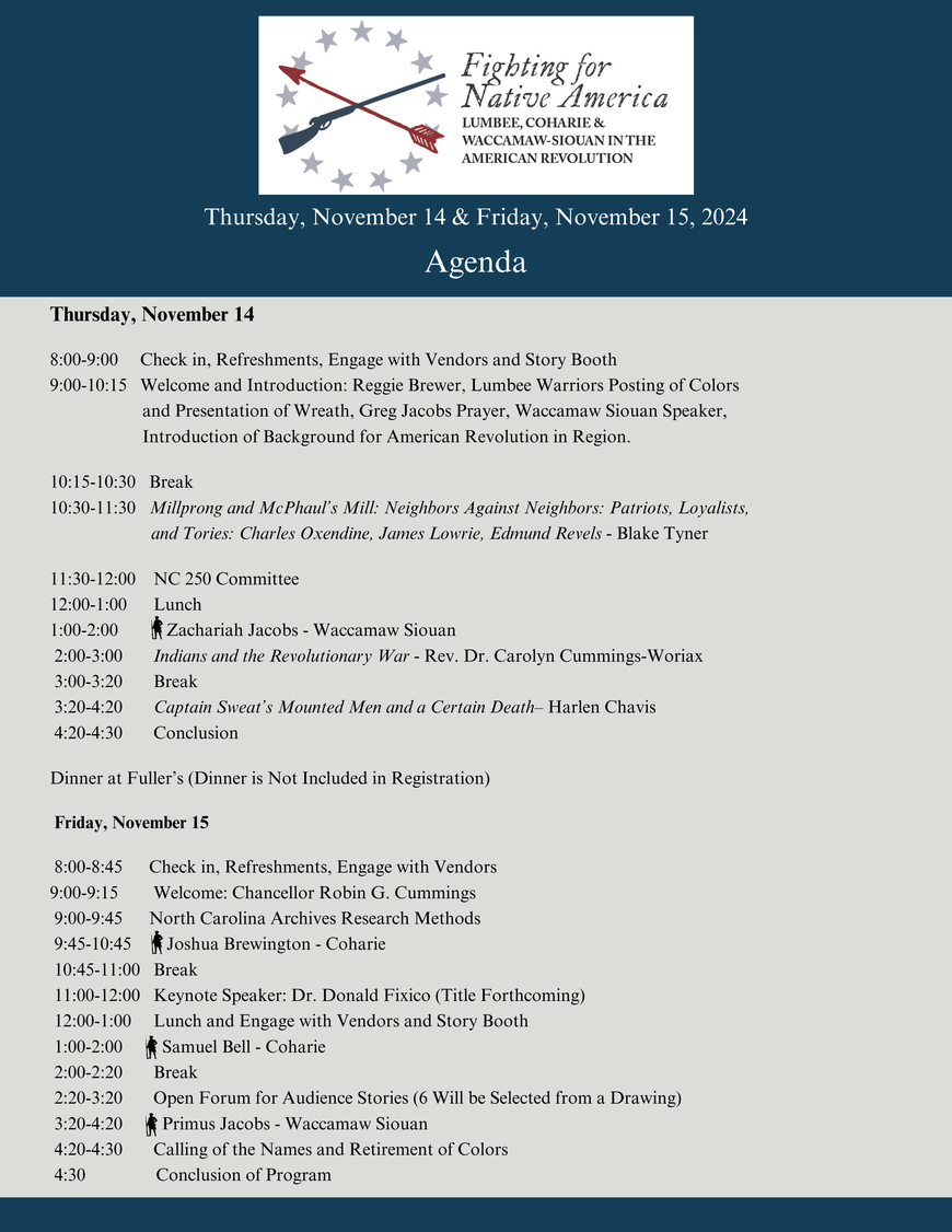 Genealogy Symposium Agenda