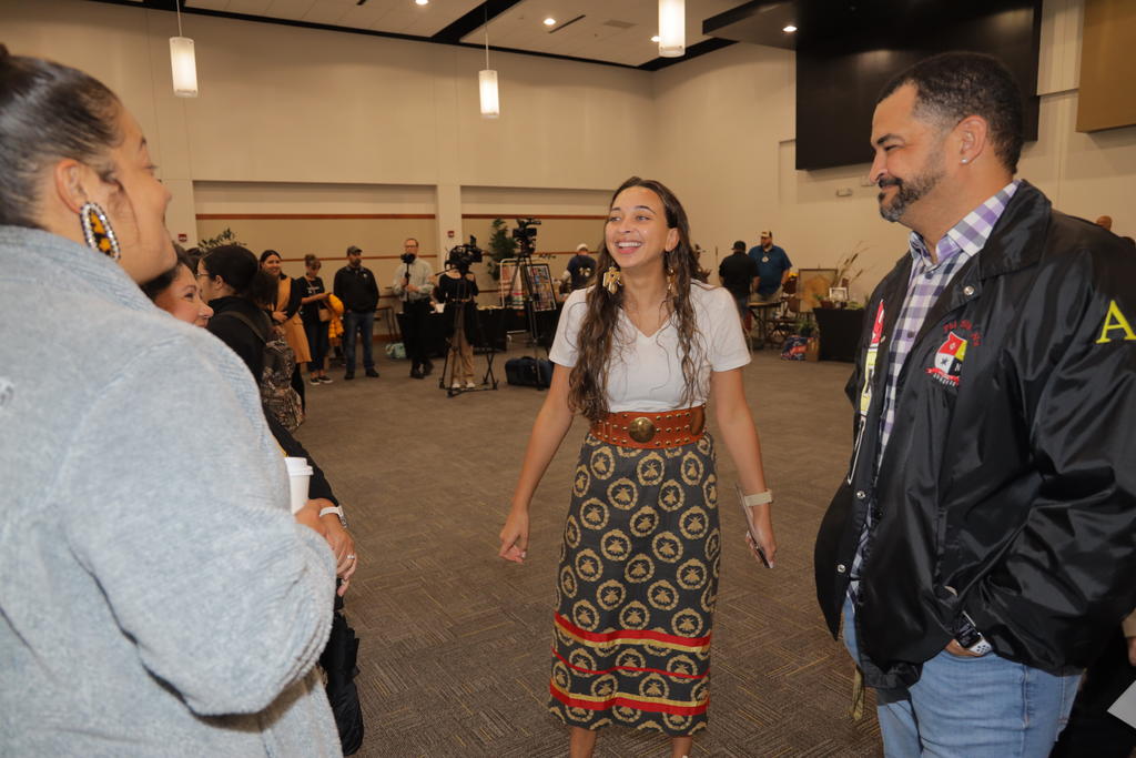 Indigenous Peoples' Day event at UNCP