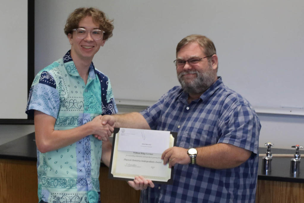 William Ridge Leviner - ACS Award in Physical Chemistry
