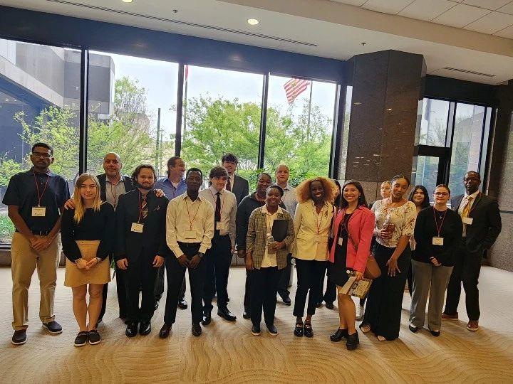 Students in the Thomas College of Business & Economics at UNCP recently toured the Federal Reserve Bank in Charlotte and the Bank of America headquarters