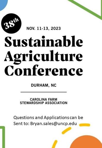 Sustainable Agriculture Conference Flyer