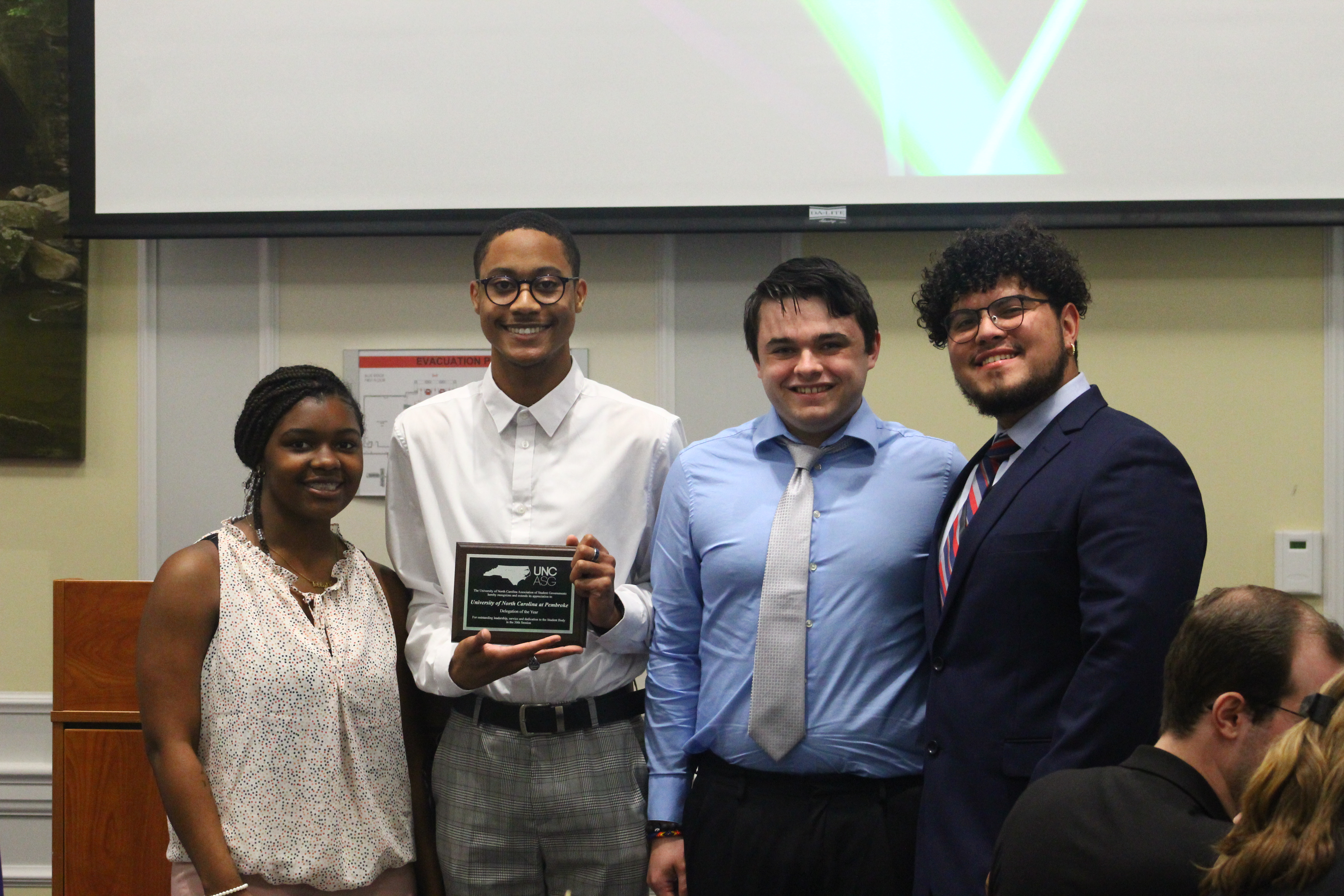 Taliyah Daniels, De’maurion Shelley, Jacob Alvarez, and Yamil Hernandez-Sanchez