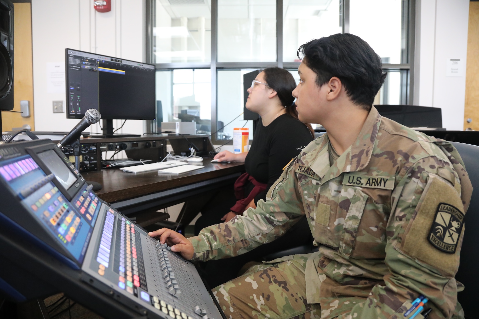 students producing music UNC Pembroke