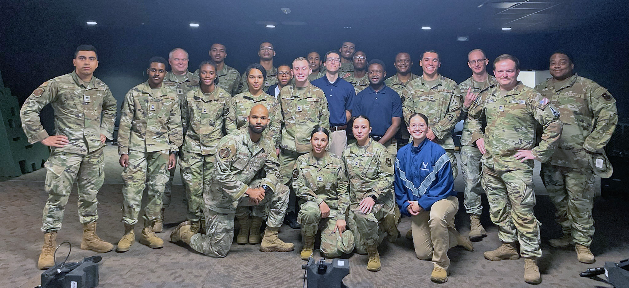 UNCP Air Force ROTC Military Students
