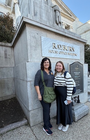 UNCP REACH Fellows at National Humanities Advocacy Day in D.C.