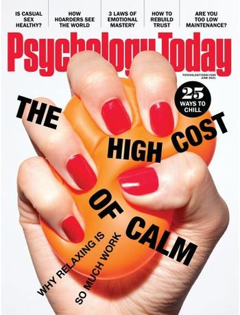 Psychology Today magazine cover