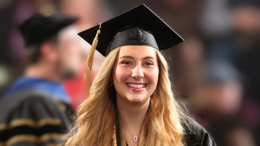 Lindsay Branch, a Brody scholar, is continuing her academic career at ECU's Brody School of Medicine