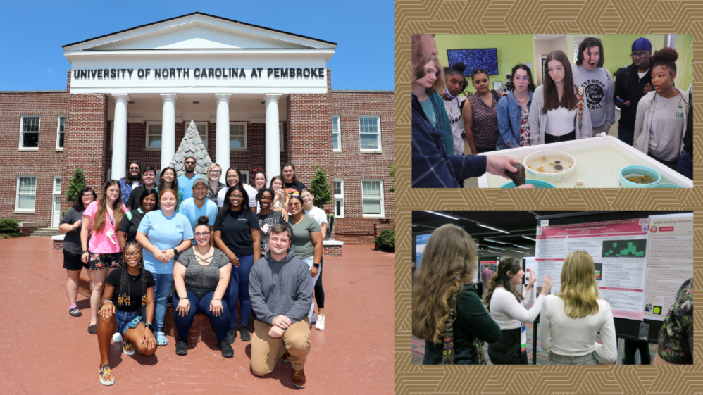 montage of images representing various aspects of the COMPASS program