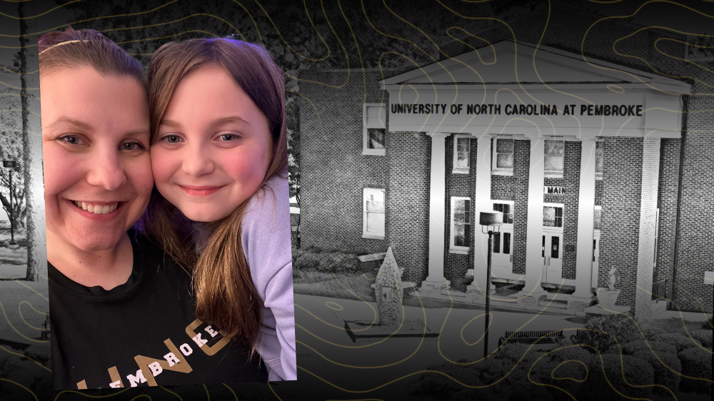 Darcey Meus and her daughter, Esther