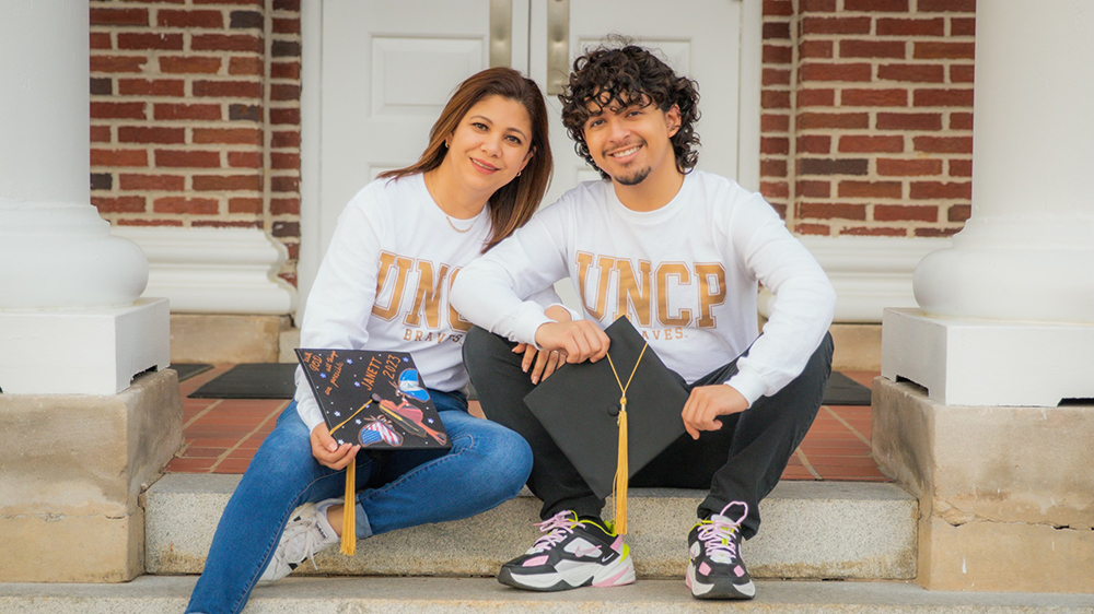 Janett Nunez-Meza and her son Jan Alvarez Nunez