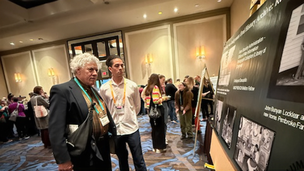 Ahelayous Oxouzidis speaks with James Deutsch