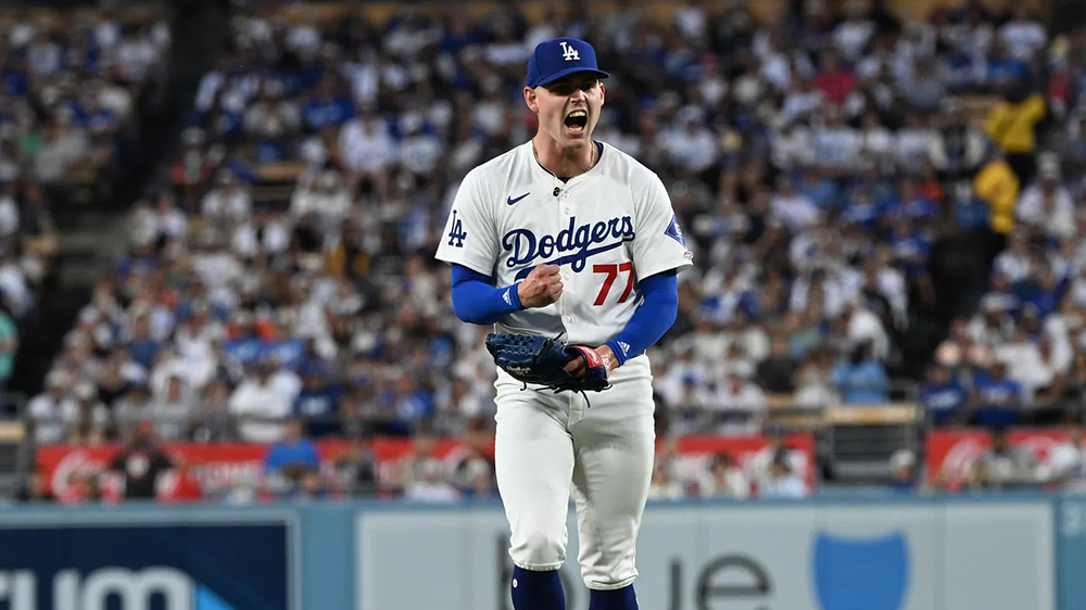 River Ryan on the pitching mound