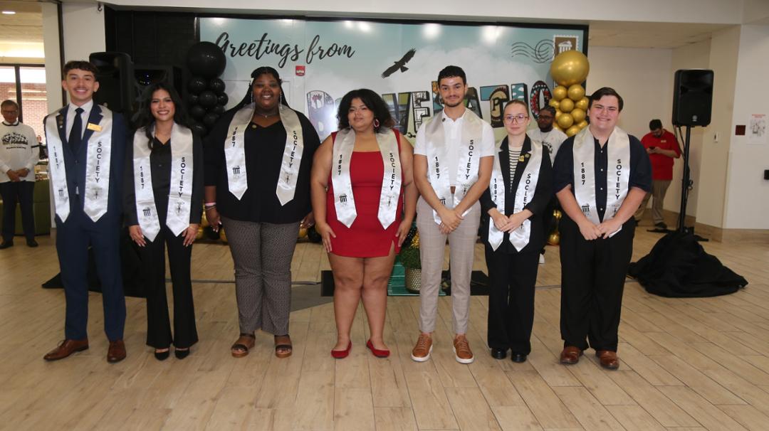 John Squier, Kimberly Pelagio-Luis, Destiny Holder, Mya Bryant, Connor Blake, Iva Angjeleska and Dalton Allen