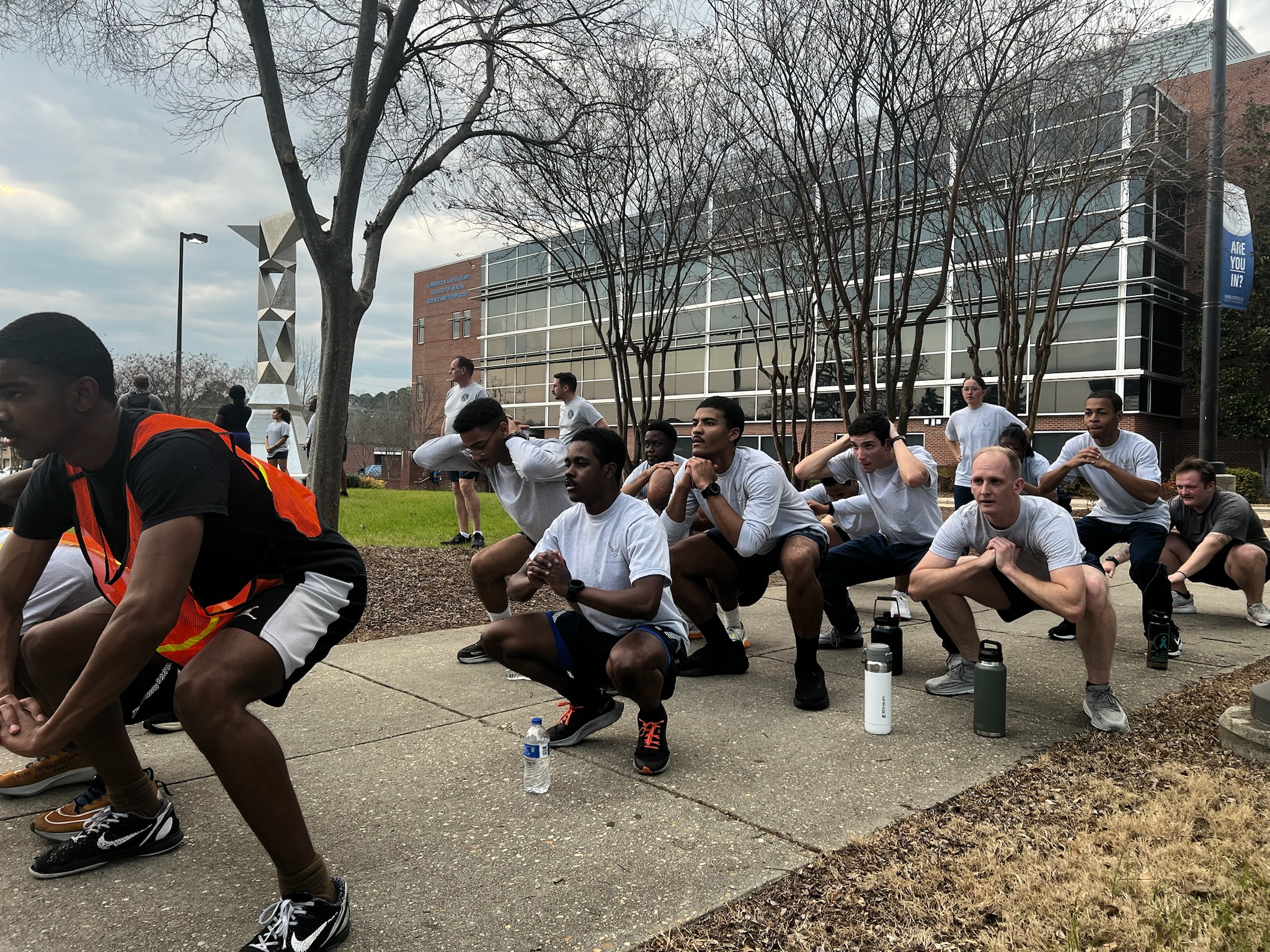 UNCP ROTC Air Force Students