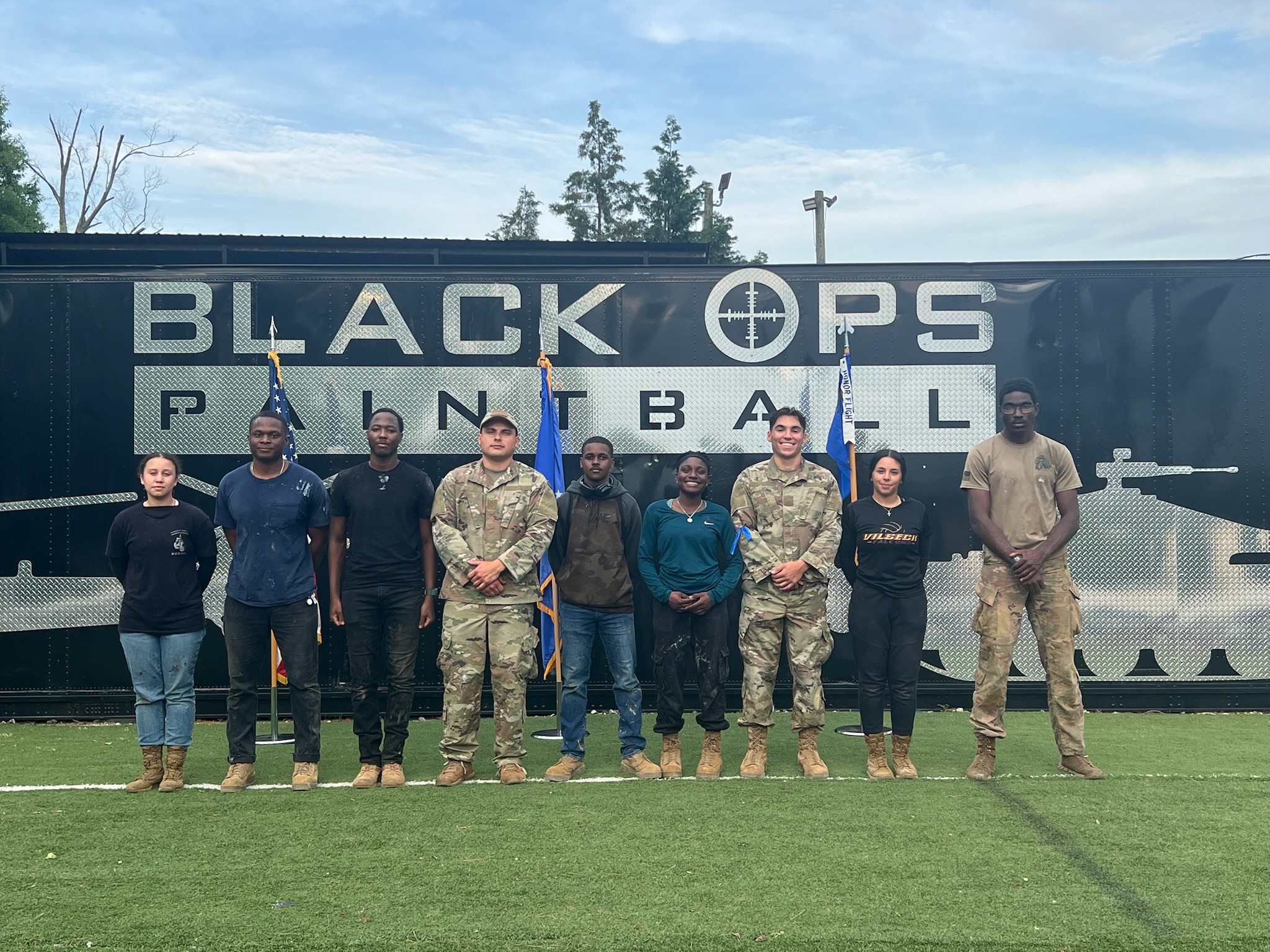 UNCP ROTC Air Force Students