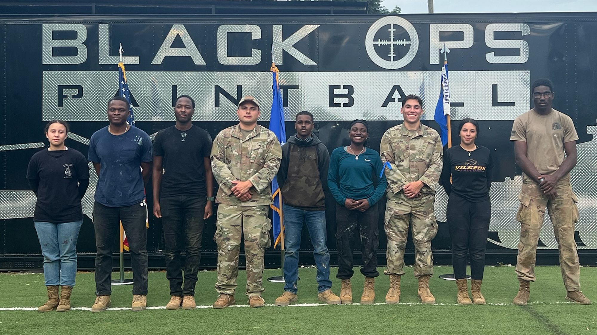 UNCP ROTC Air Force Students