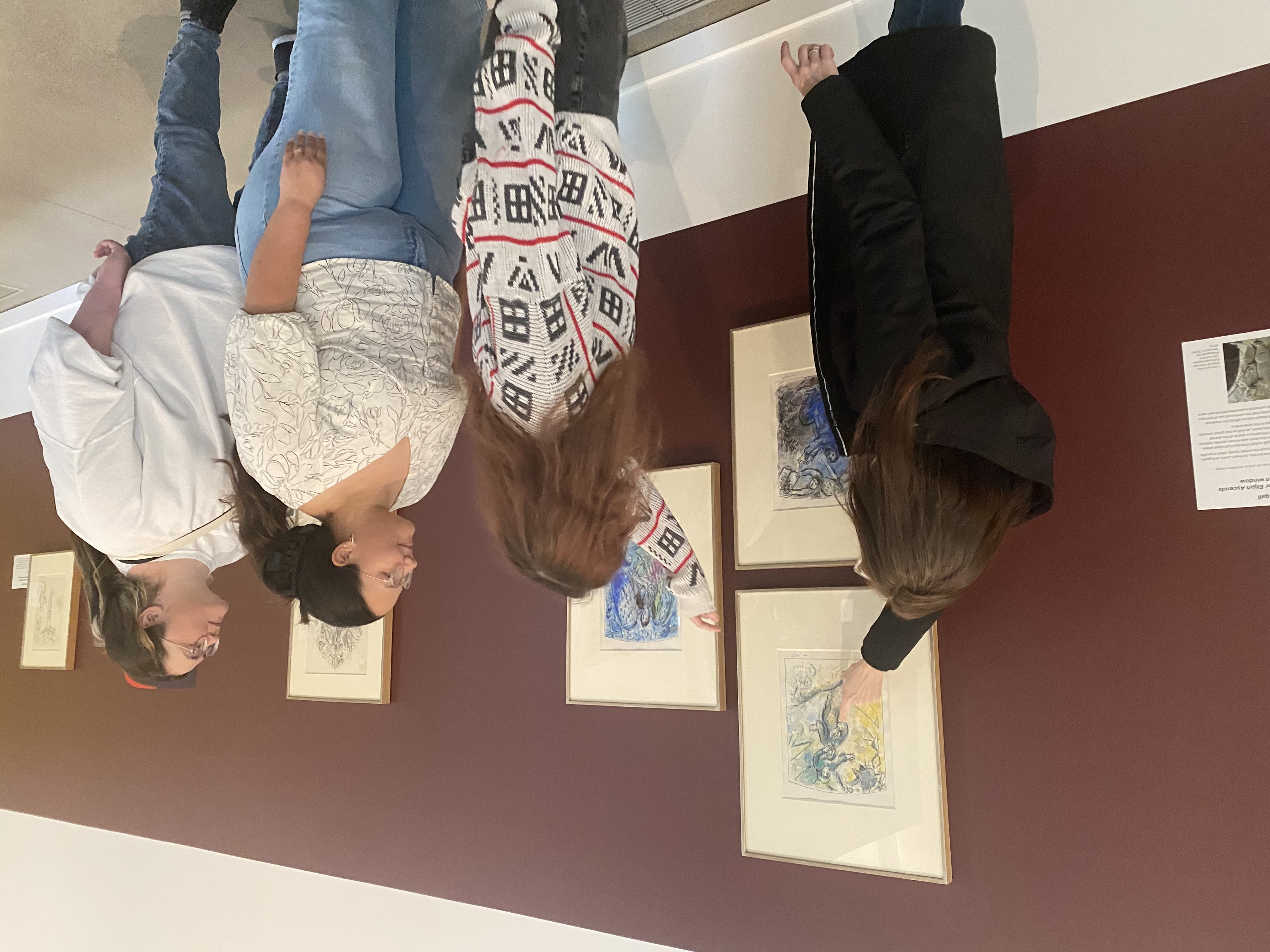 UNC Pembroke art students tour NYC art museums.