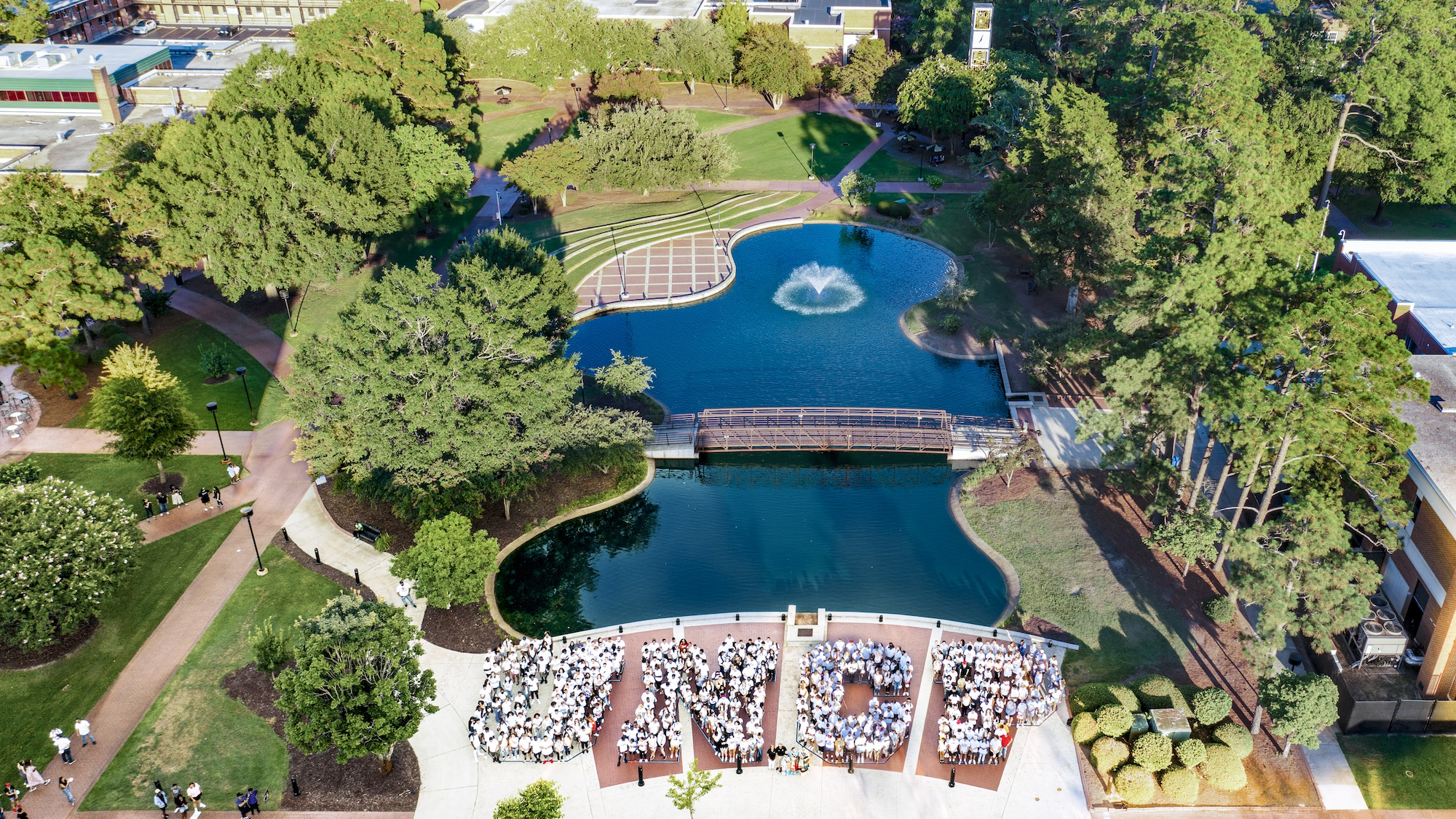 Water Feature and Amphitheatre