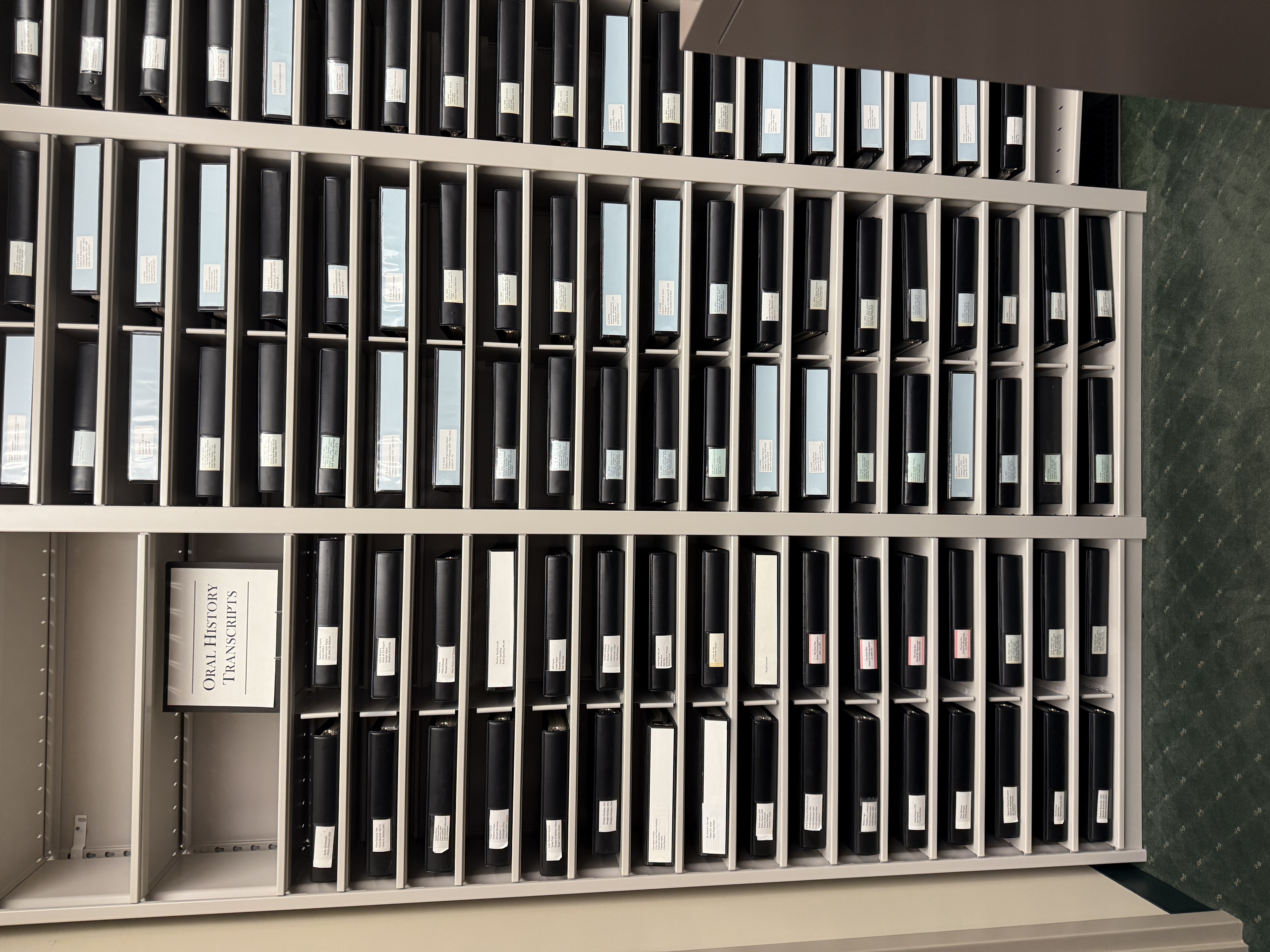 C. S. Lewis Oral History transcripts section at the Marion E. Wade Center at Wheaton College