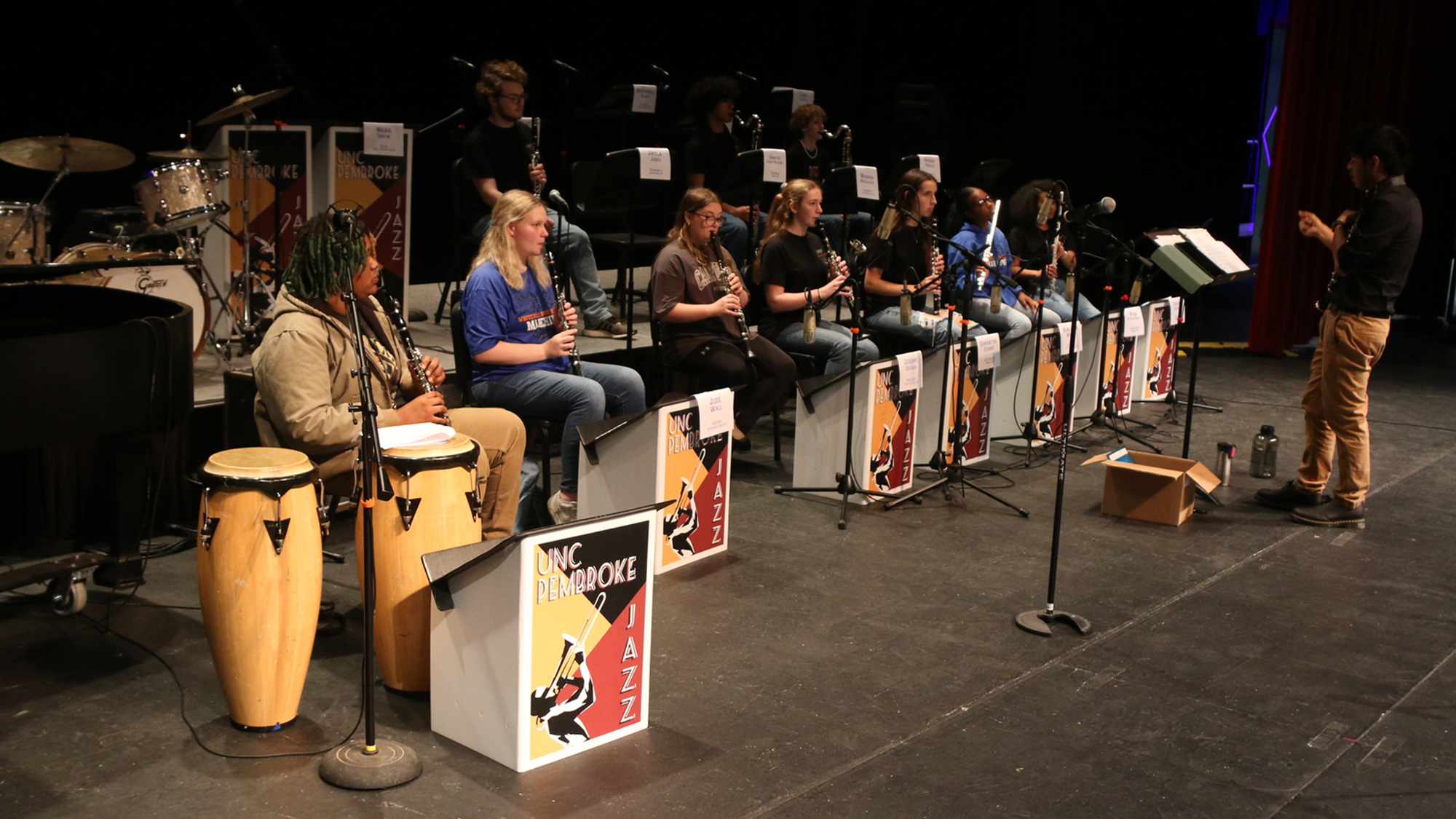 music performance inside of GPAC on stage
