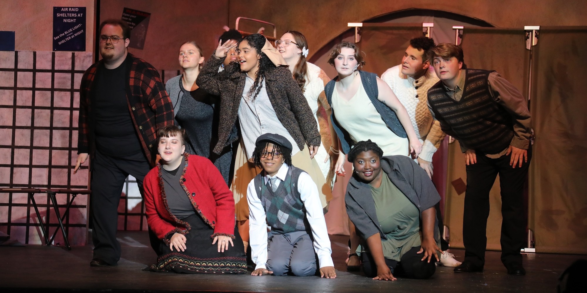 Alice by Heart UNCP students performing theatre at UNC Pembroke