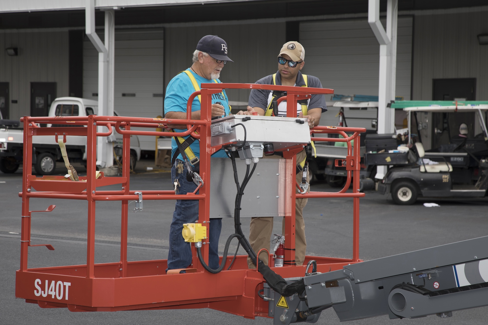 Environmental Health & Safety staff lift training