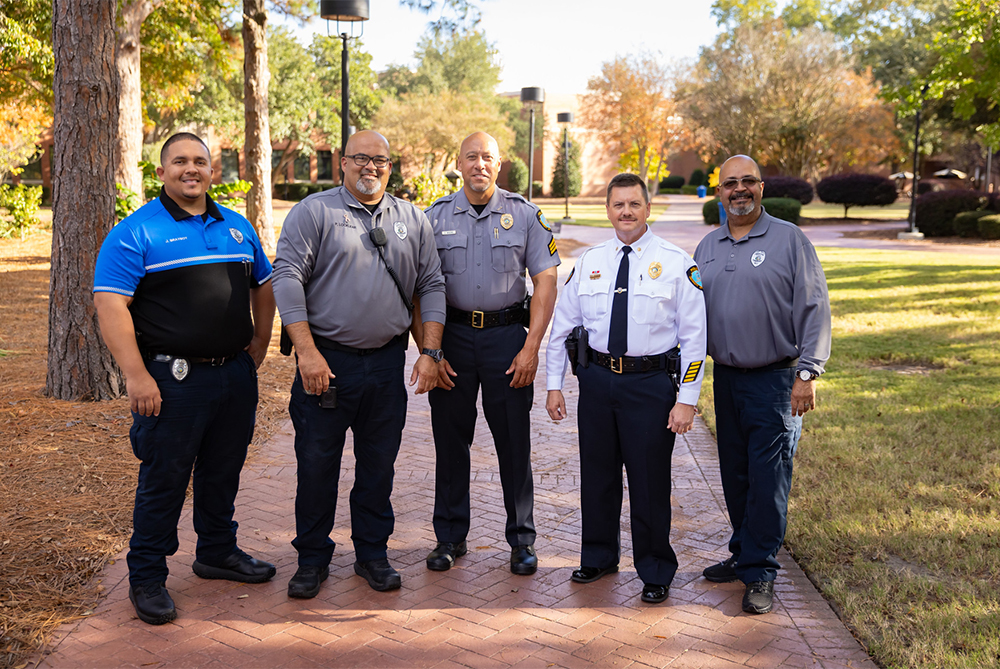 UNCP Police and Public Safety officers