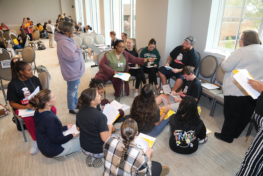 poverty simulation social work students UNCP