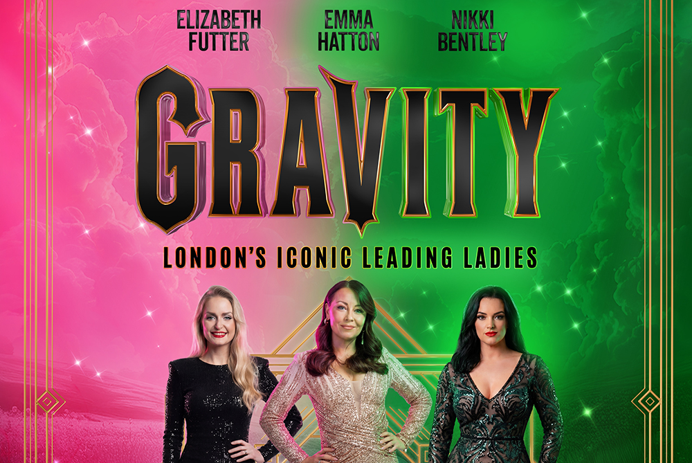 Gravity - Three Wicked Voices touring poster 2026