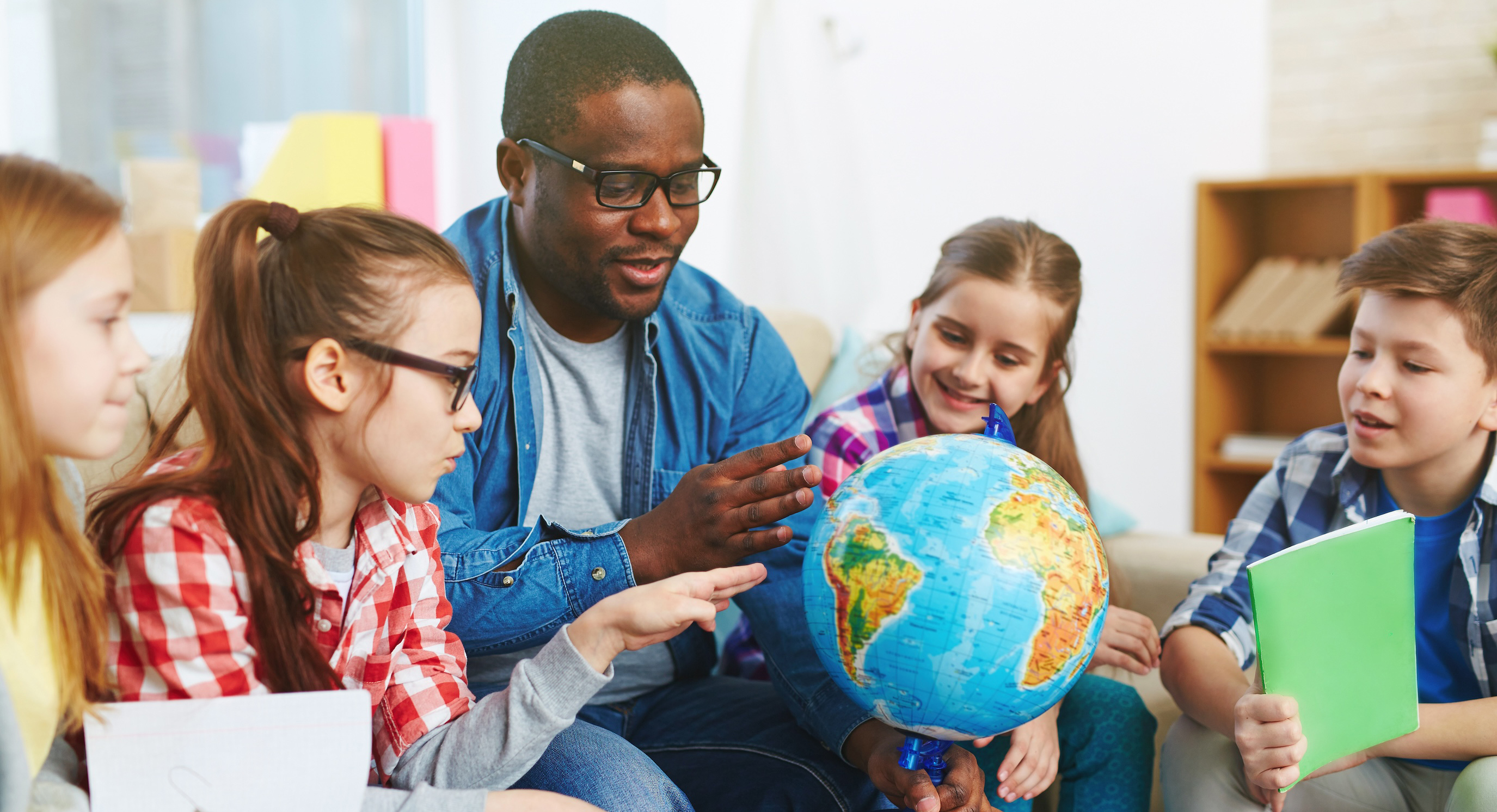 Bookshelves at Mary Livermore Library
