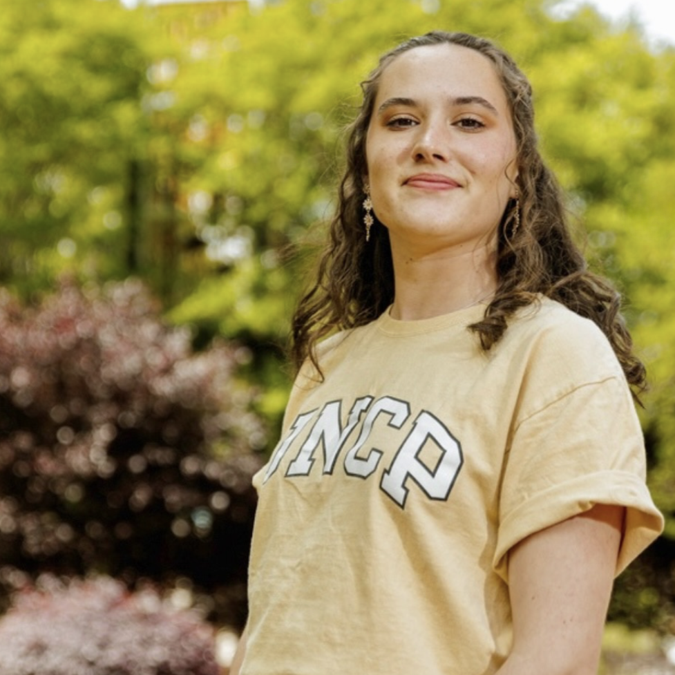 Hannah Scrattish, UNCP Mass Communication student.