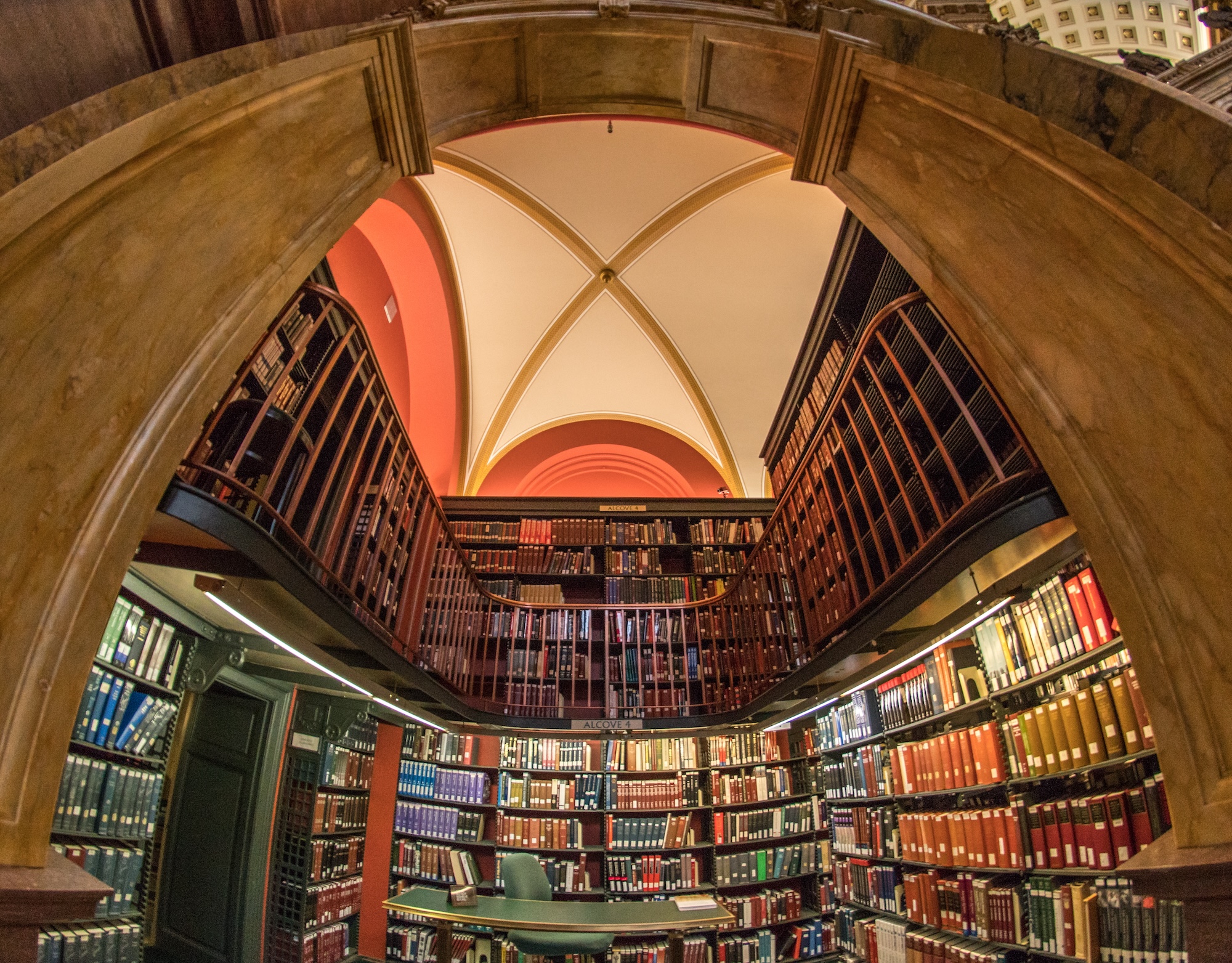 Library of Congress Reading Room Bookshelves