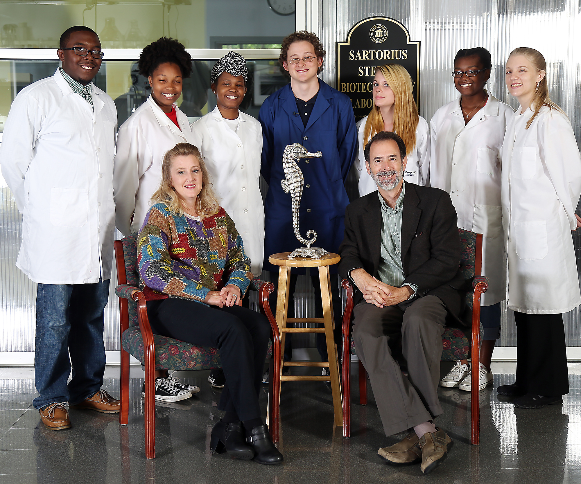 Members of the William C. Friday Laboratory