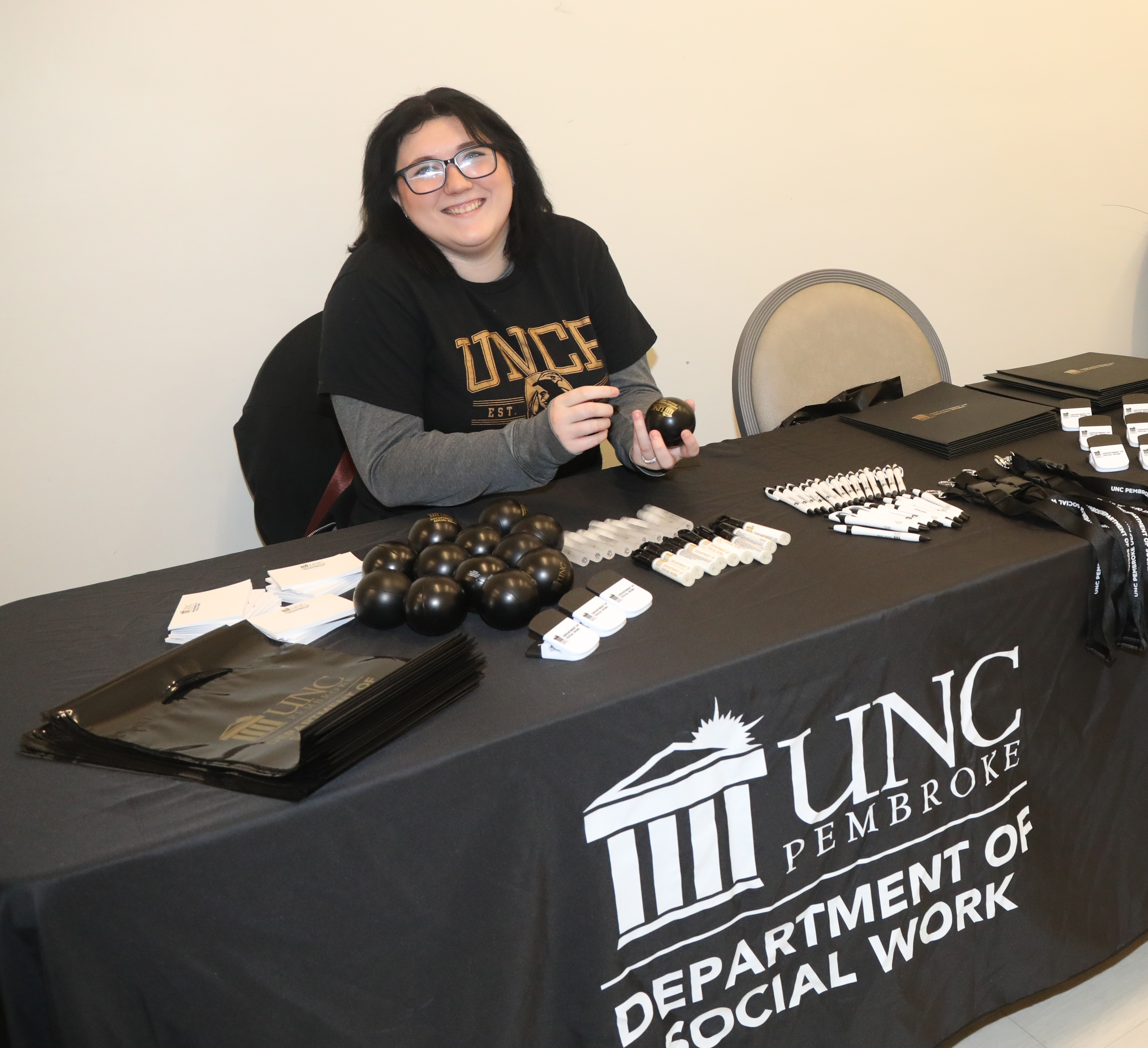 Social Work exhibition UNC Pembroke