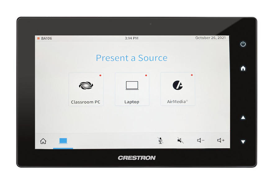 Crestron Source Screen