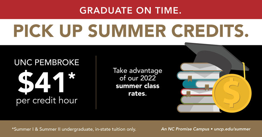 Uncp Spring 2023 Calendar Summer Tuition And Fees | The University Of North Carolina At Pembroke