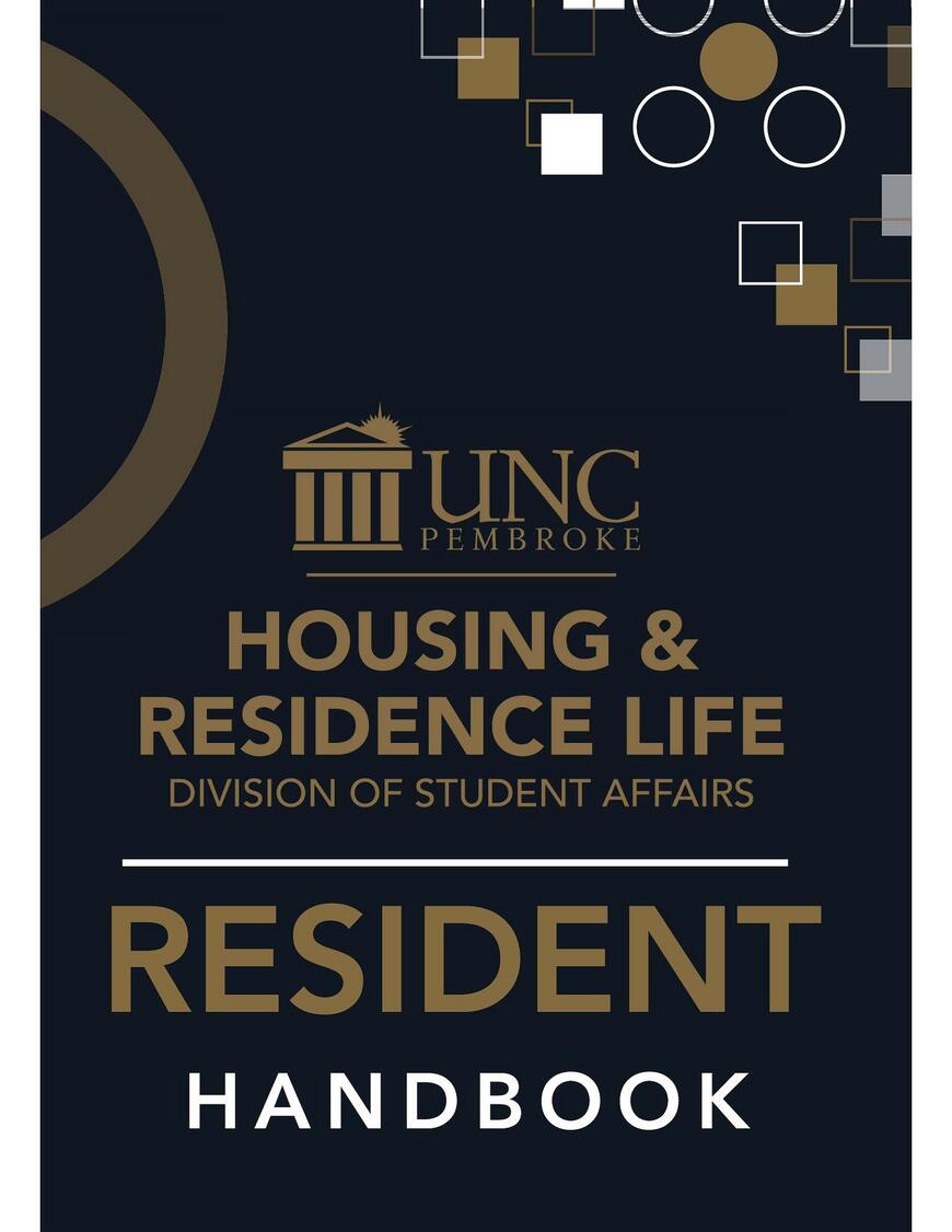 UNCP Resident Handbook 2024-2025