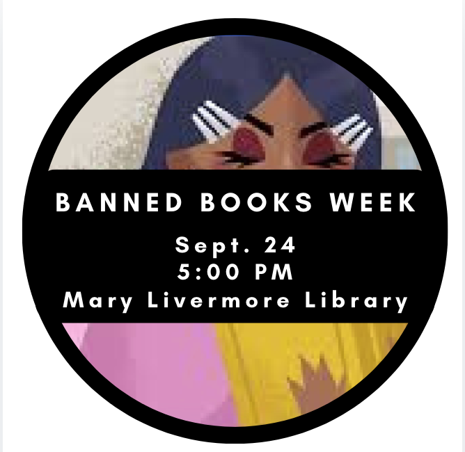 Banned Books Week Sept. 24 5:00 PM Library