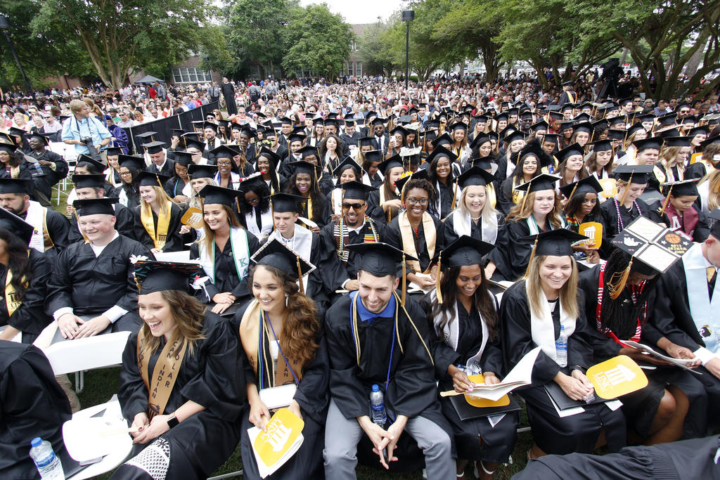 UNC Pembroke awards more than 725 degrees at Spring Commencement The