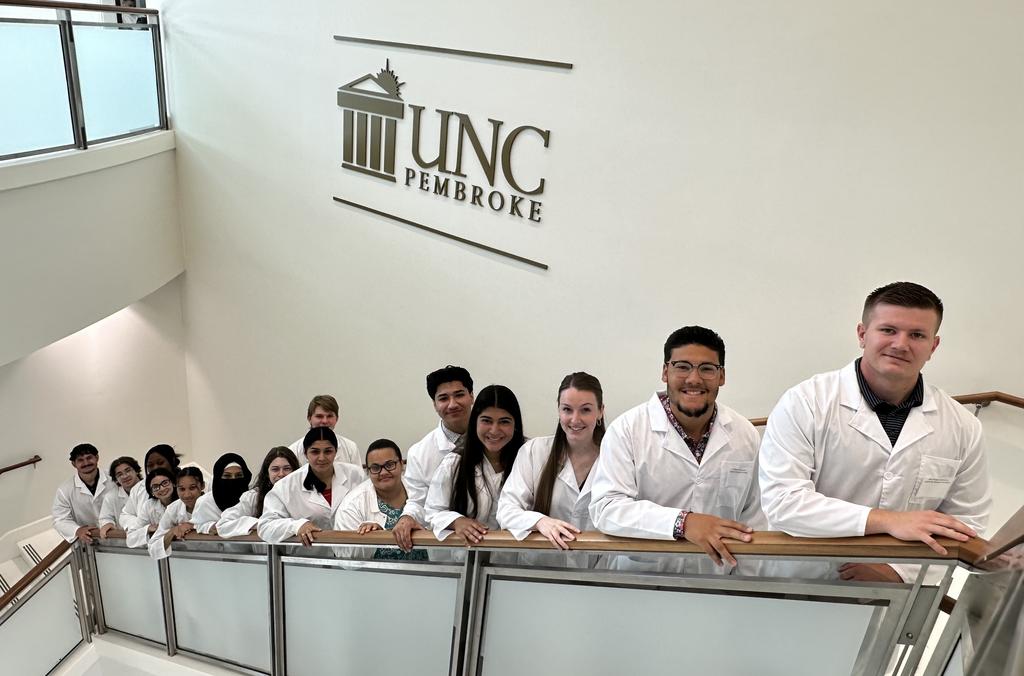 NC-HCAP students at UNC Pembroke