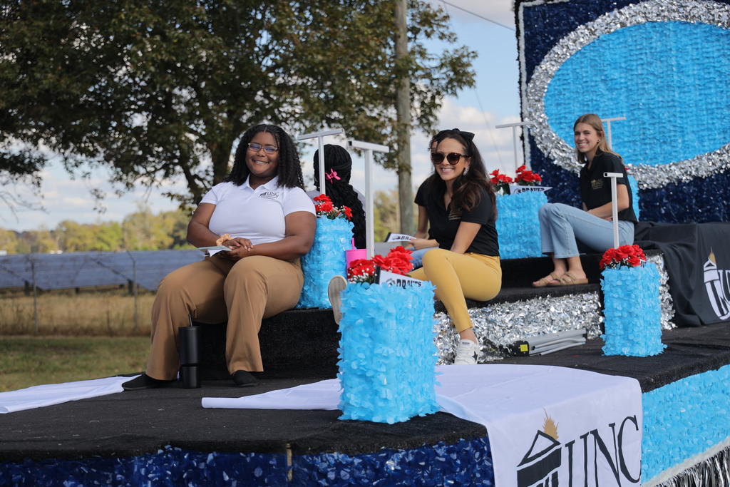 Undergraduate Admissions at the parade