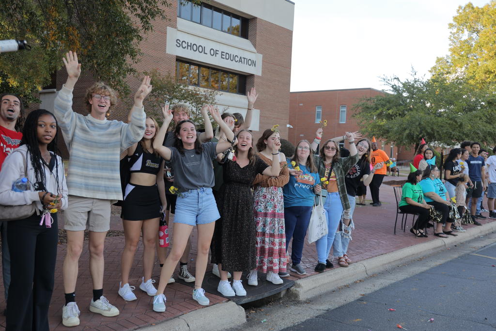 student orgs at the parade