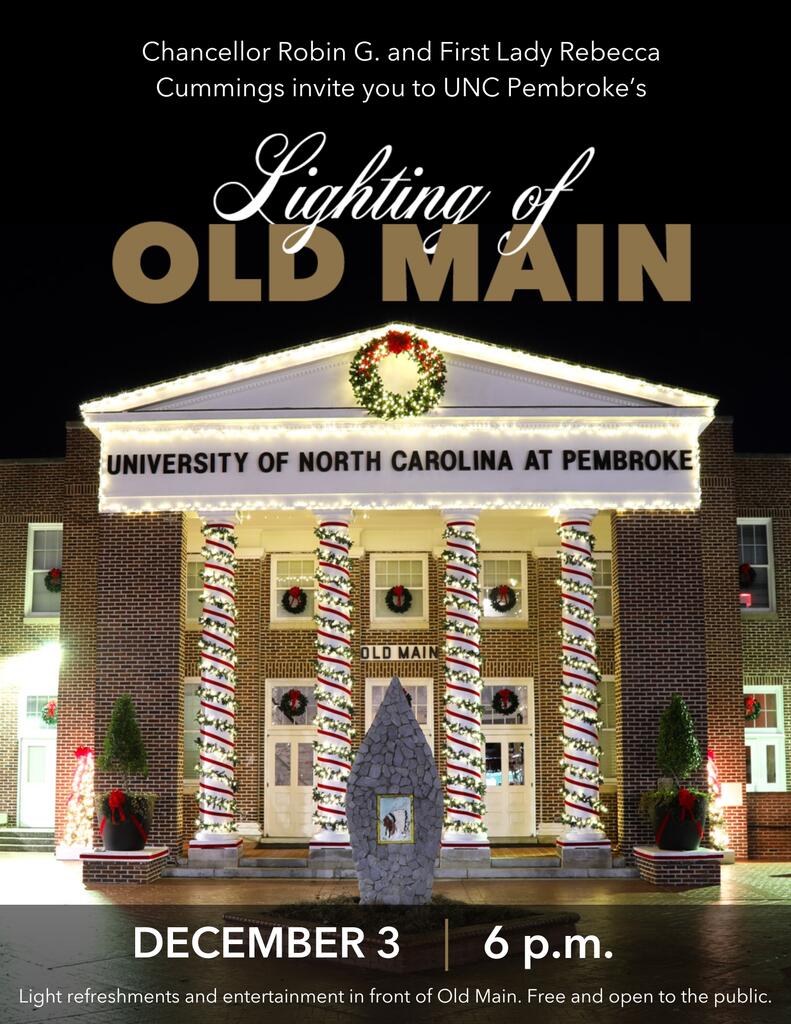 Lighting of Old Main