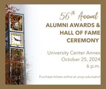 Alumni Awards & Hall of Fame Ceremony Flyer