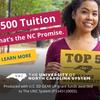 UNCP offers $500/semester tuition through NC Promise